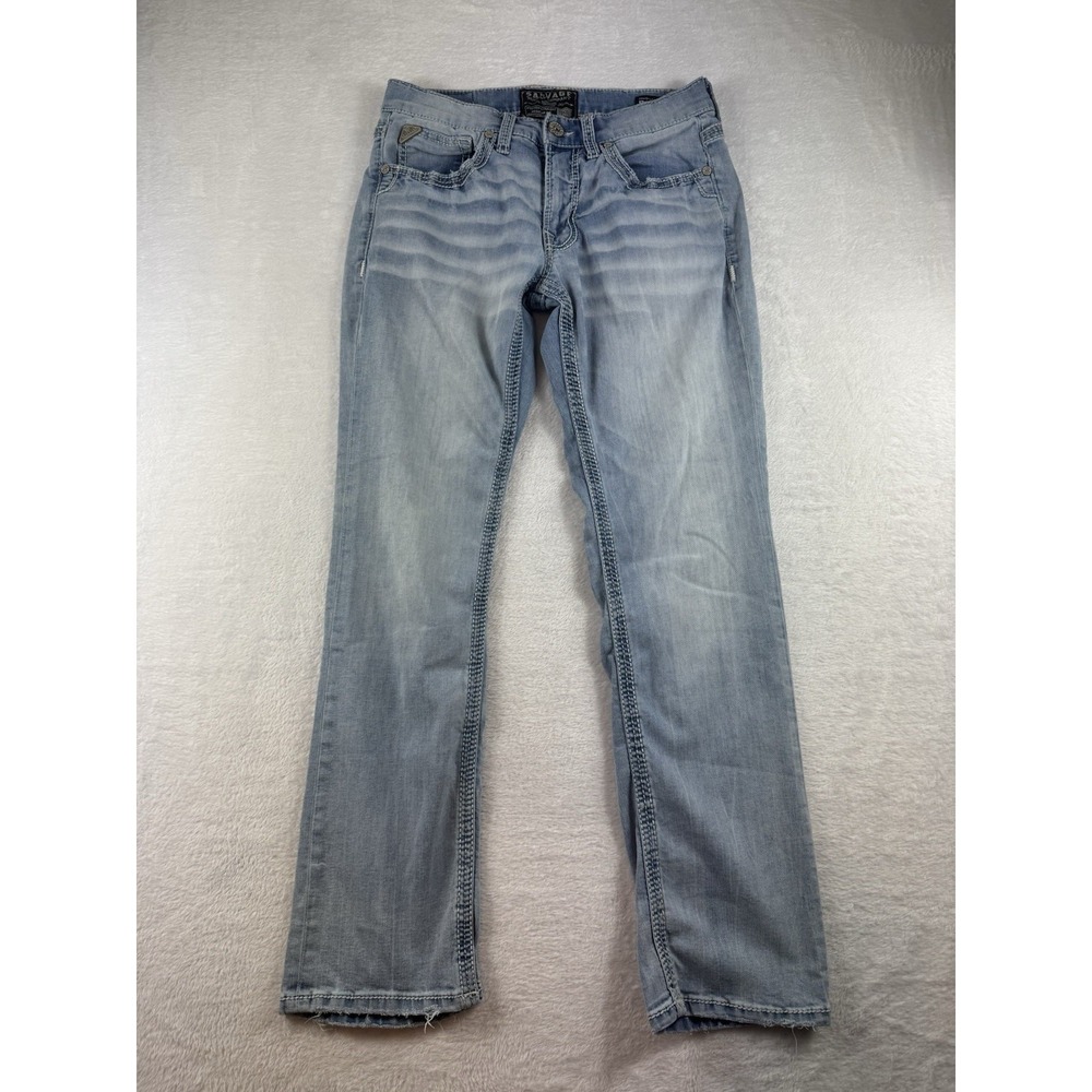 Buckle Salvage Jeans Men's 31x32 Denim Blue SLVG Mayhem Straight Regular Fit